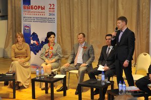 Участники праймериз встретились с избирателями Приозерского района Ленобласти