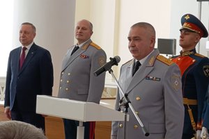 Санкт-Петербургскому университету ГПС МЧС России вручили орден Почета по Указу Президента РФ