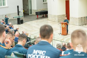 Николай Бакунович награжден медалью МЧС России «За содружество во имя спасения» 