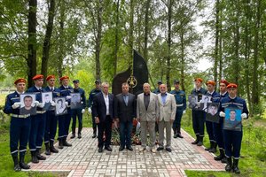 Президент и директор Партнерства приняли участие в торжественном открытии памятника пожарным, погибшим при исполнении служебного долга