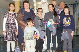 Дети-сироты получили новогодние подарки от Балтийского объединения 